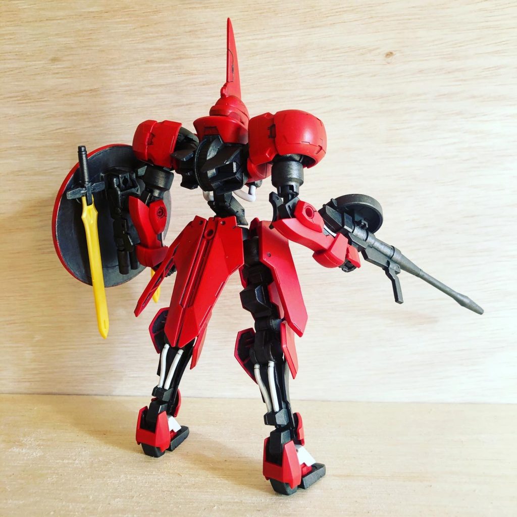 後ろ姿も素敵なヴァルキュリアフレーム。