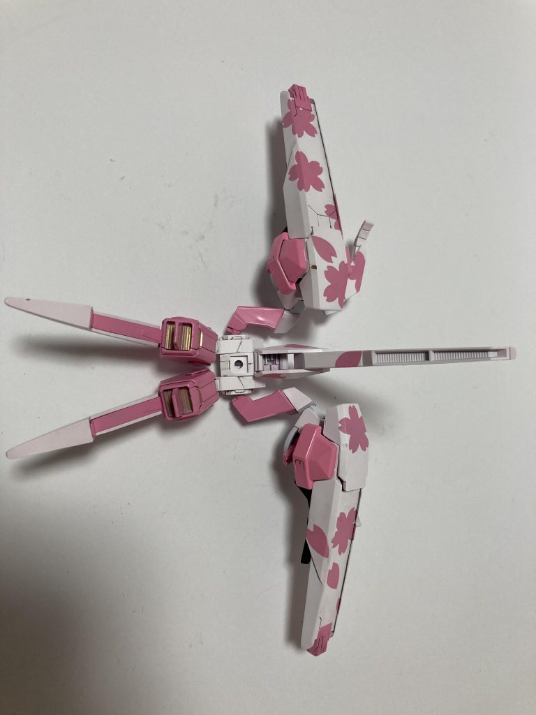 バックパックも桜の形をしています!