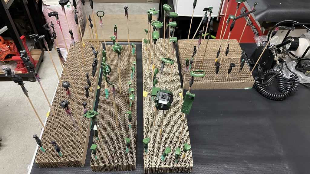 メタルコンポジット風の色味に寄せてみました