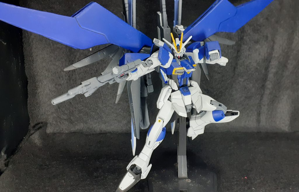 ライフル構え翼は当然展開可能です