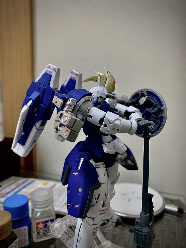 横から。やはりRGの出来は素晴らしい。