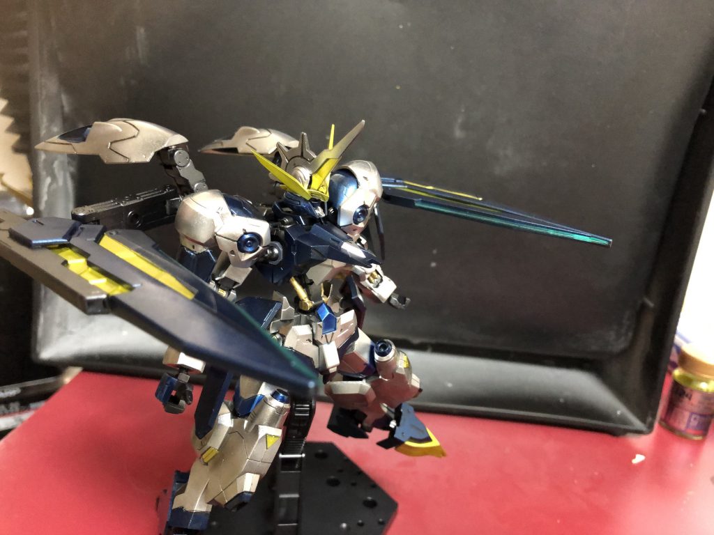 バックパックは砲撃モード