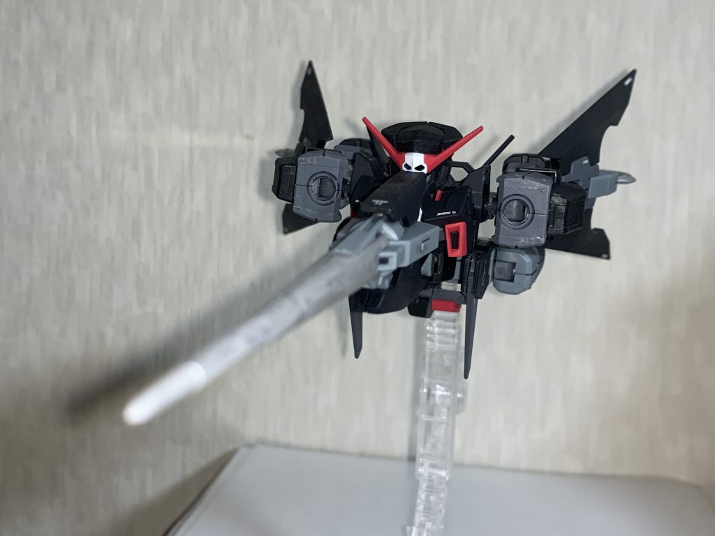 ストライダー形態も安定してます。ドッズランサーでスイカバーアタックも安心安全