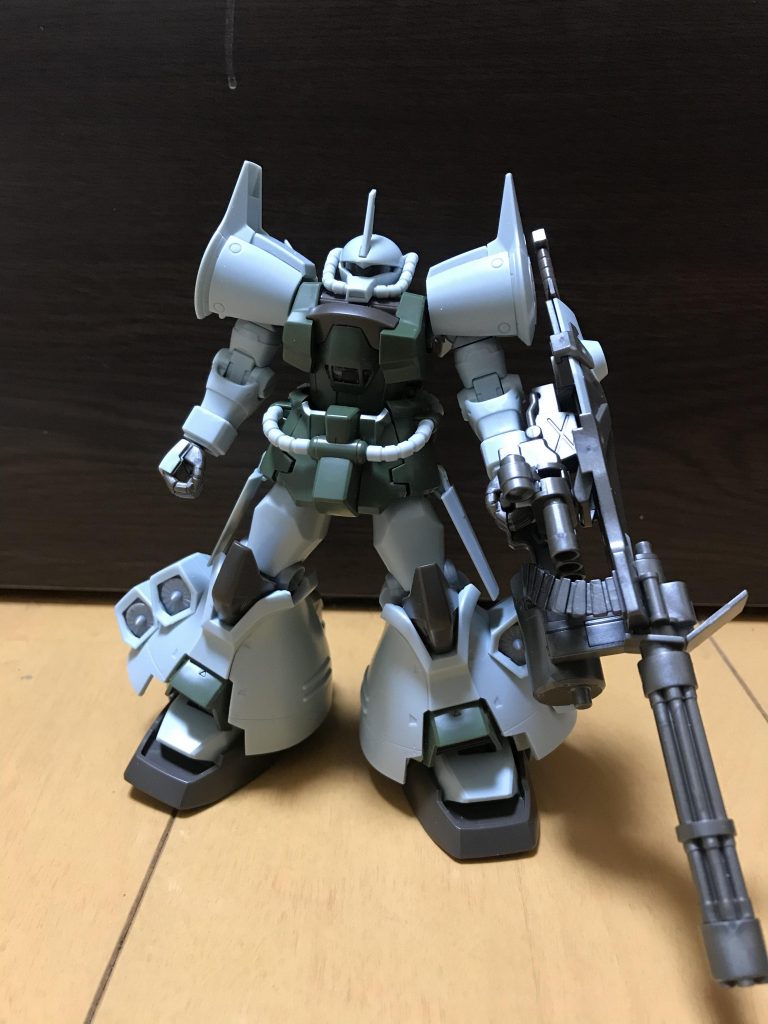 ちなみに素組みの状態はこちら