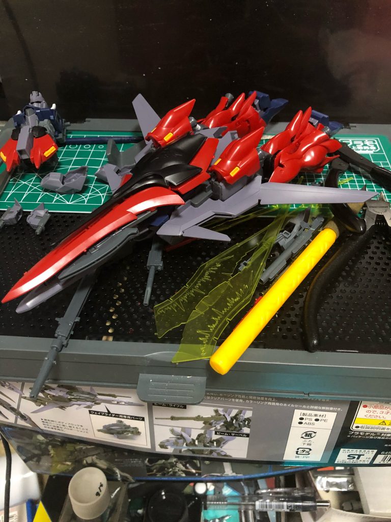 差し替え変形機構のテスト。