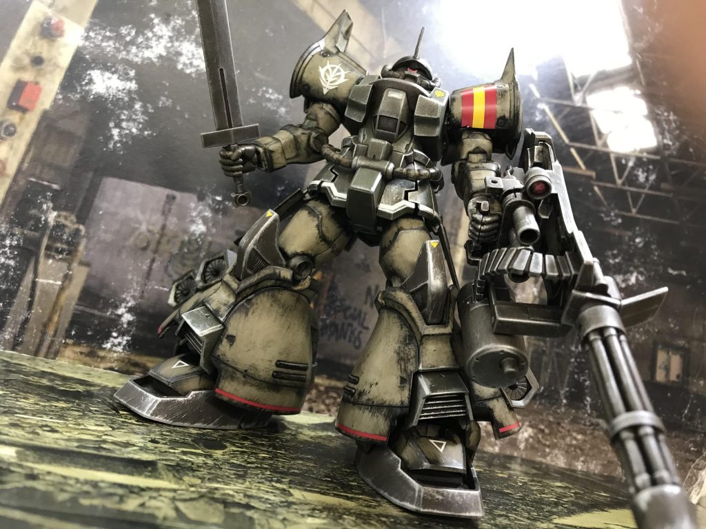 斜め下からのアングル　その1