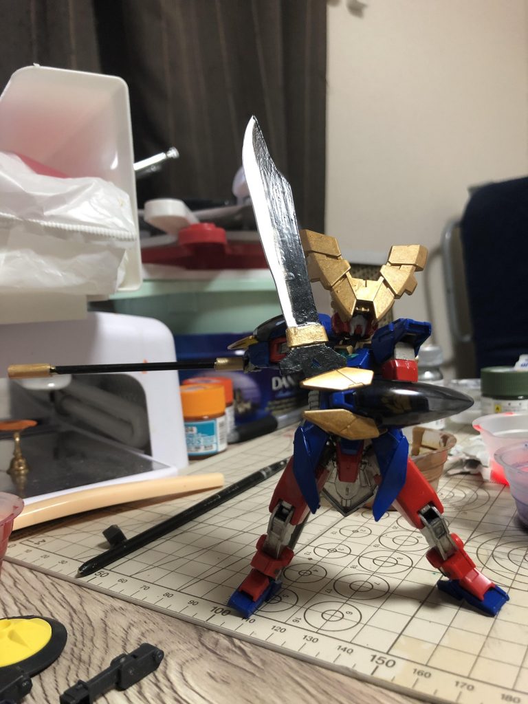 少しずつ出来上がっていく