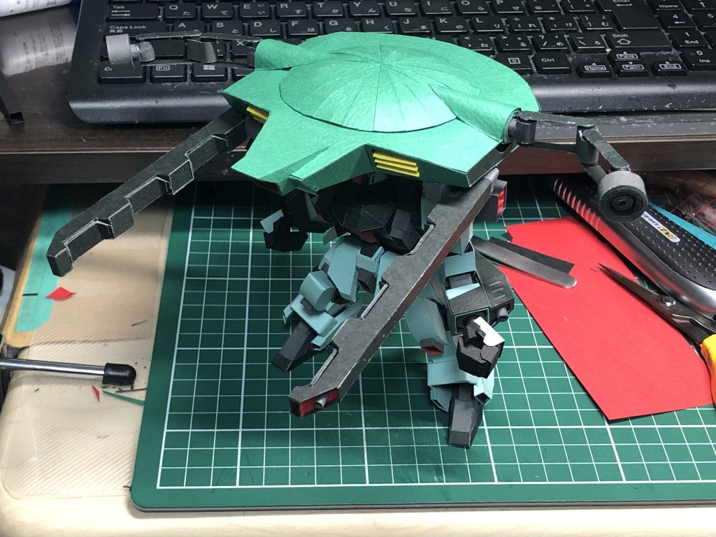 リフター製作中の図。