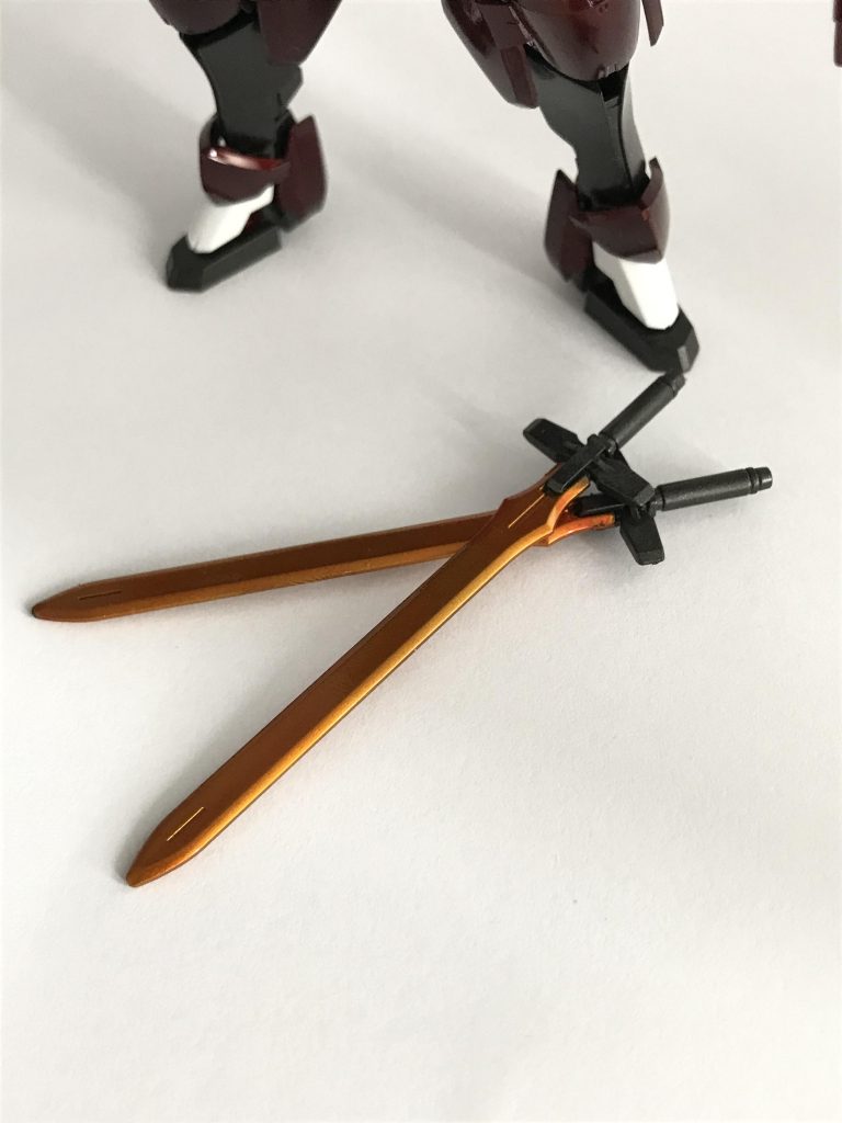 クリアイエローとクリアオレンジを混ぜて塗装してみました！いい感じのゴールドになりました(^^)