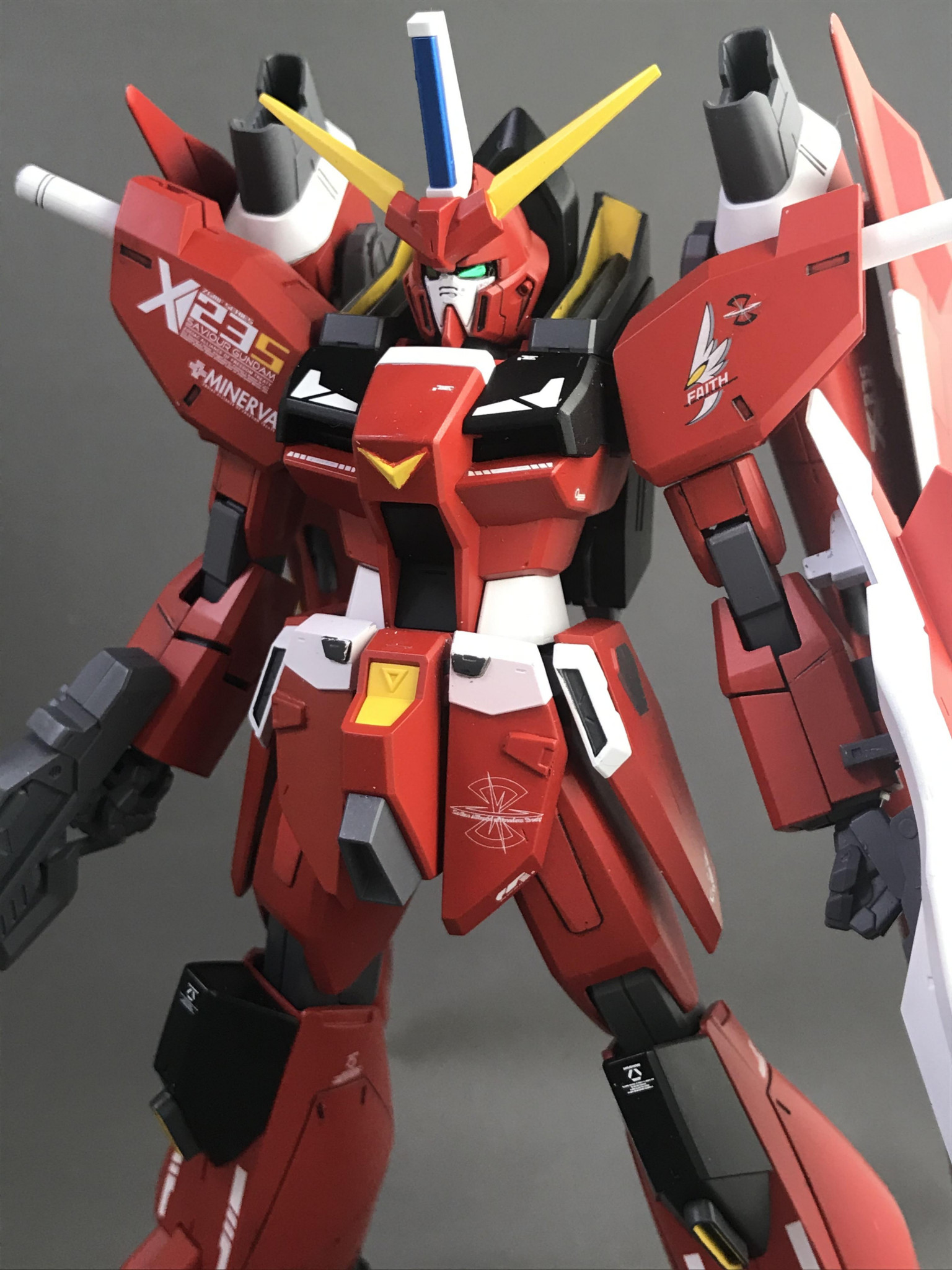 1/100 セイバーガンダム｜おしおさんさんのガンプラ作品｜GUNSTA 