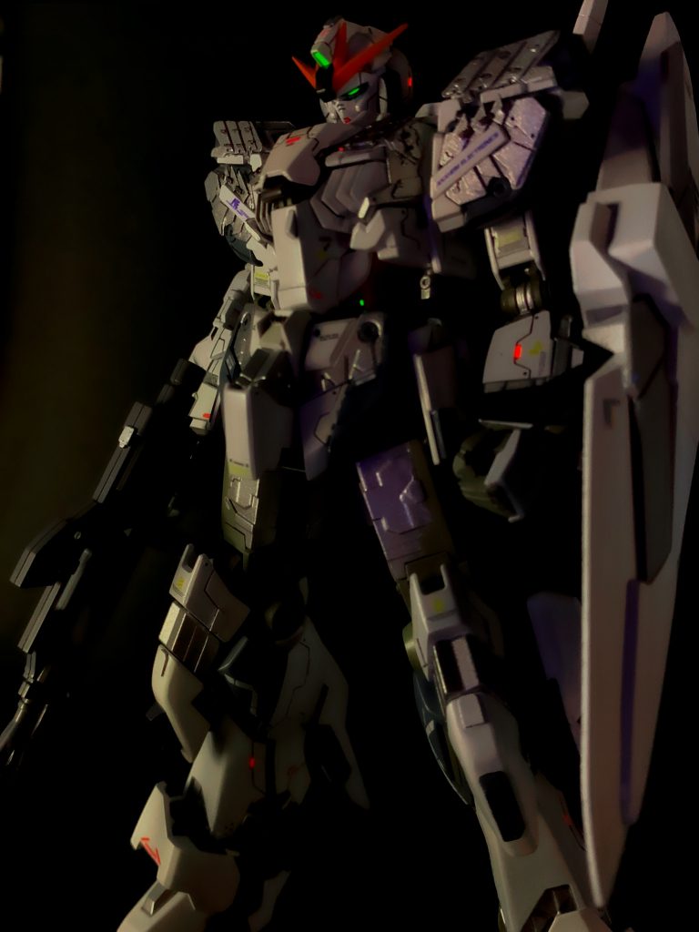 サイコフレーム の色は最後まで悩みました…やっぱり赤とか青の方が良かったかなぁ🤔