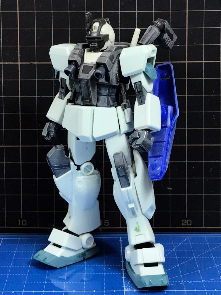 塗装前。元キットの形状は特にいじってないです