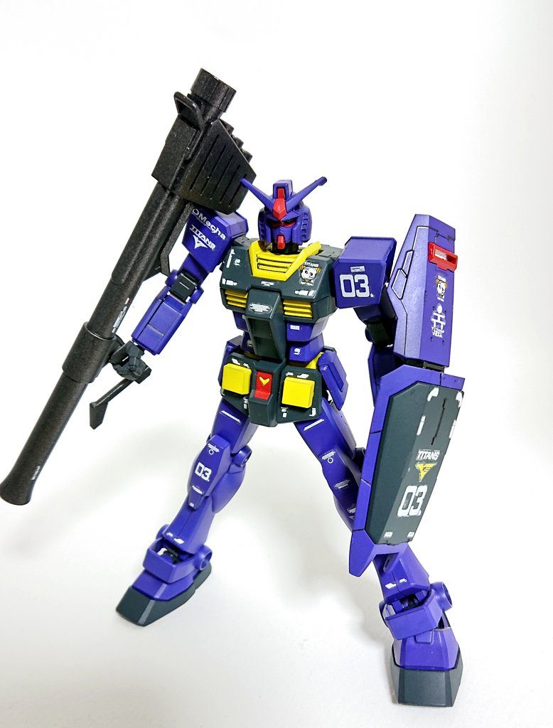 デカール貼った状態。フルドド等余計なものを付けずこっちの方が良いって思う人も結構多いかも。