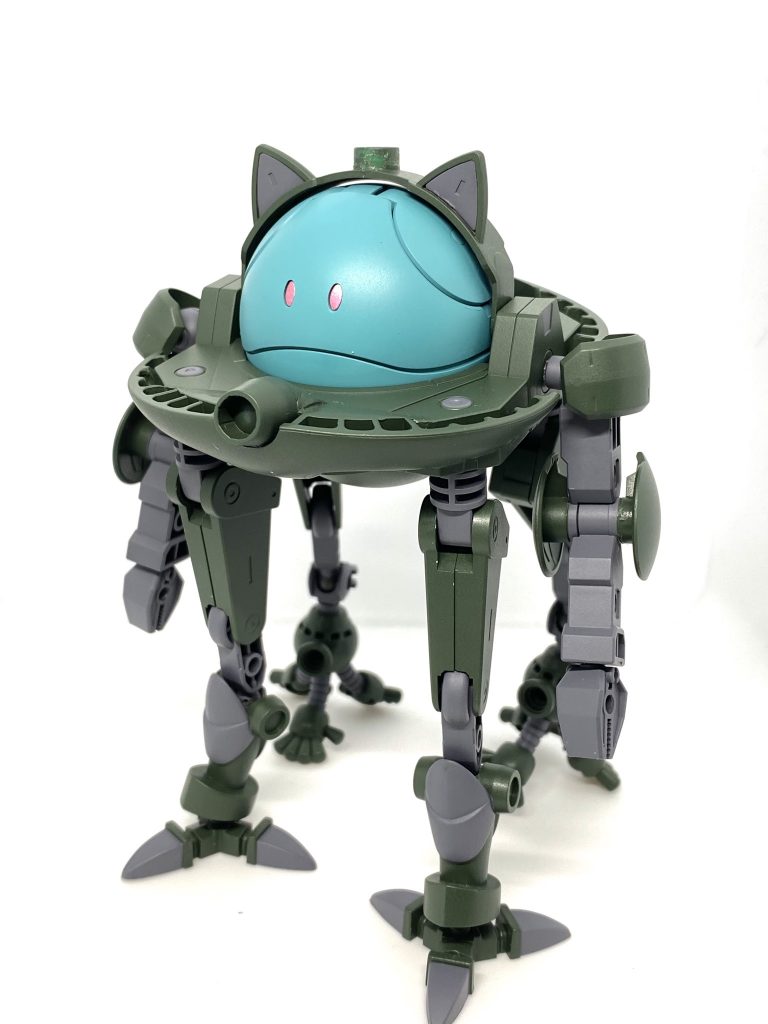 ビグザムアーマーを取ると可愛いネコ耳レーダー搭載