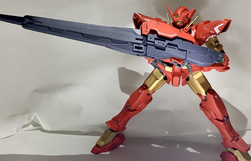 基本的に近接戦闘を行うのが前提の機体なのであまり活用の機会はないが狙撃手が増えたようなものなのでスメラギの戦術の幅が広がる結果となった。ちなみにスタークの狙撃成功率はジャービスのサポートを受けて80%から90%