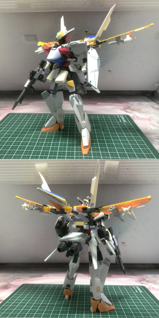 塗装前状態この時はまだスジボリなどのディテールアップと、お尻のベントラルフィンは施されていません。ということで以上、TF-17 ミストラルでした!Twitterのほうにてさらに追加の写真や変形動画も投稿しておりますのでそちらも見ていただけたら幸いです。ありがとうございました!