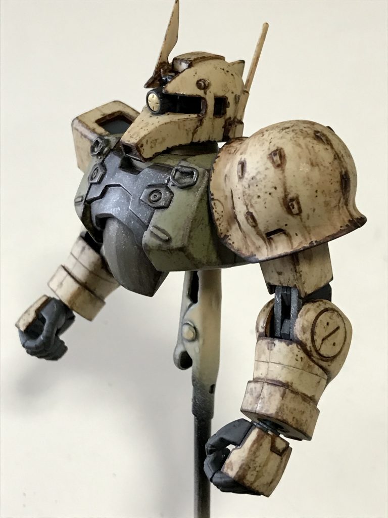 だんだん失敗が増え… リアルタッチマーカーで派手に汚して失敗を隠します(汗)