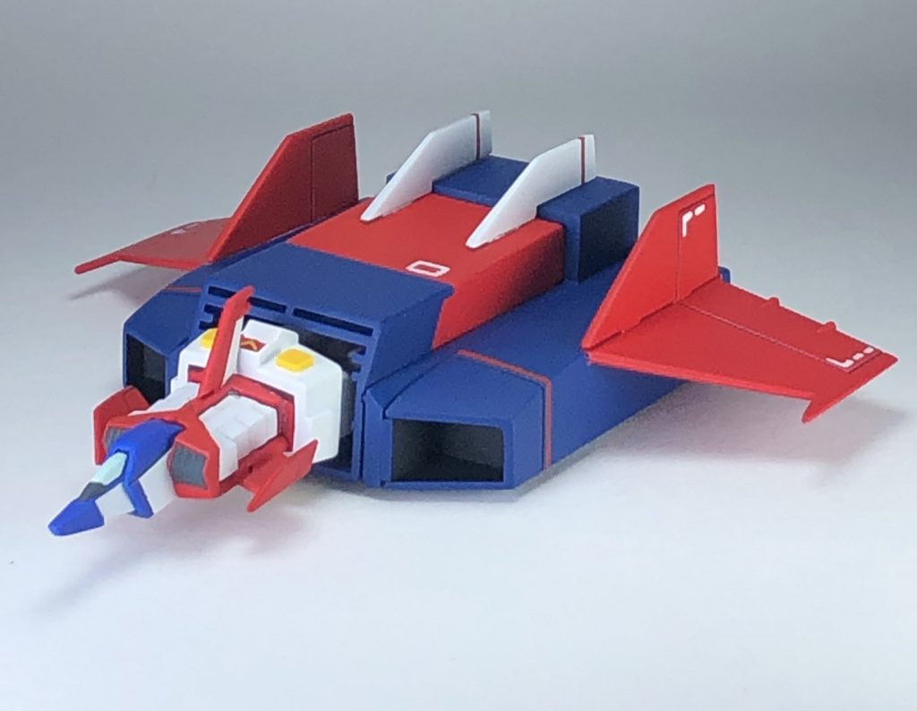 Gスカイ。刺さるように尖ったコアファイターが素敵!