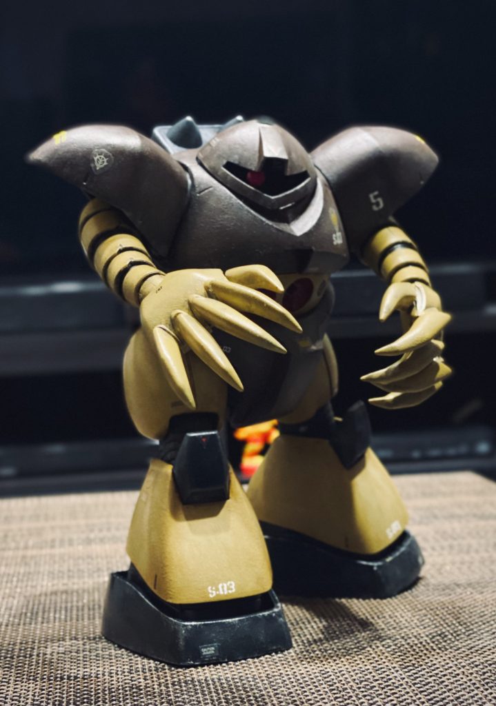 溶きパテも全塗装も初めてでしたが、楽しく作る事が出来ました👍