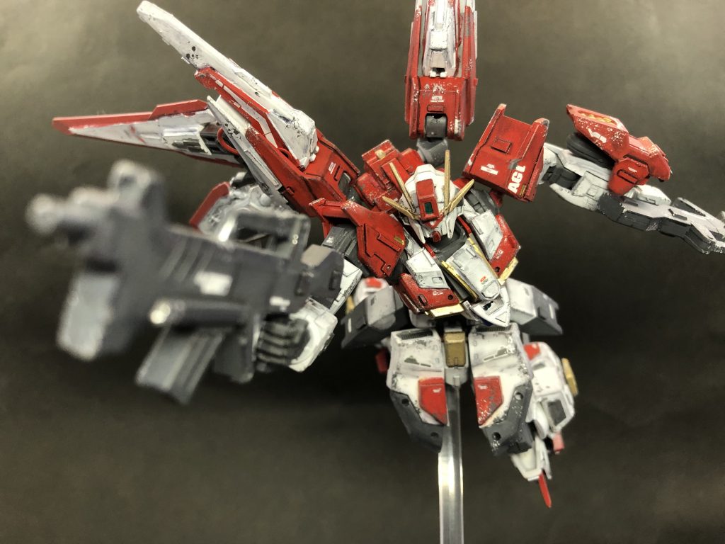 対ms用100mmライフルサイドスカートに懸架