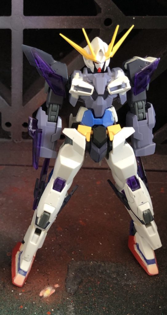 制作初期。腕や足は微妙に違います。