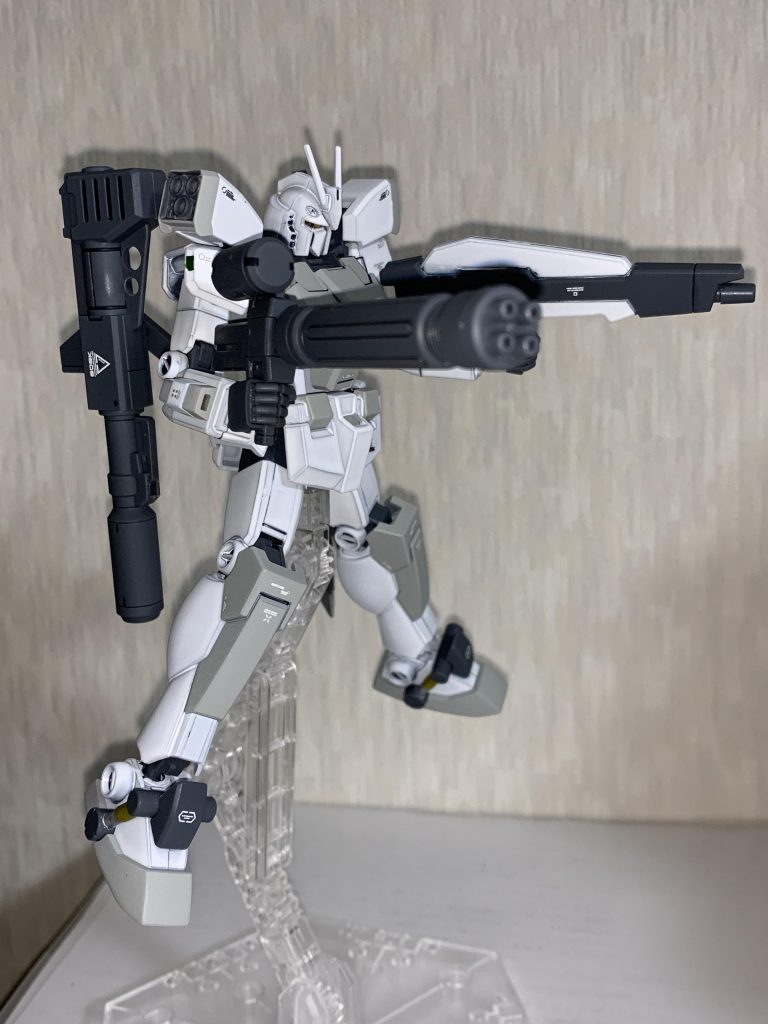 ビームガトリング&ビームライフル乙ビームライフル乙はハンドガンと同じく白を入れています