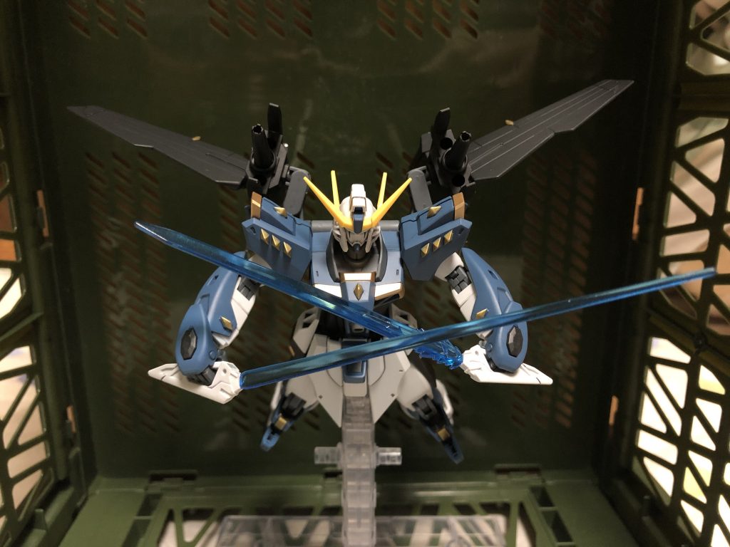 両方のグリップはビームブーメランではなくビームサーベルです。刃は2本とも違う形にしました