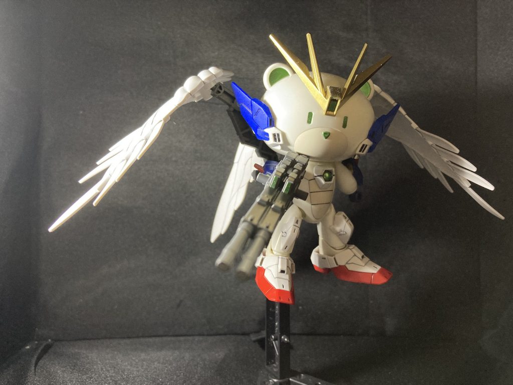 元がプチッガイの為腕が短く、両手持ちが出来ませんでした。