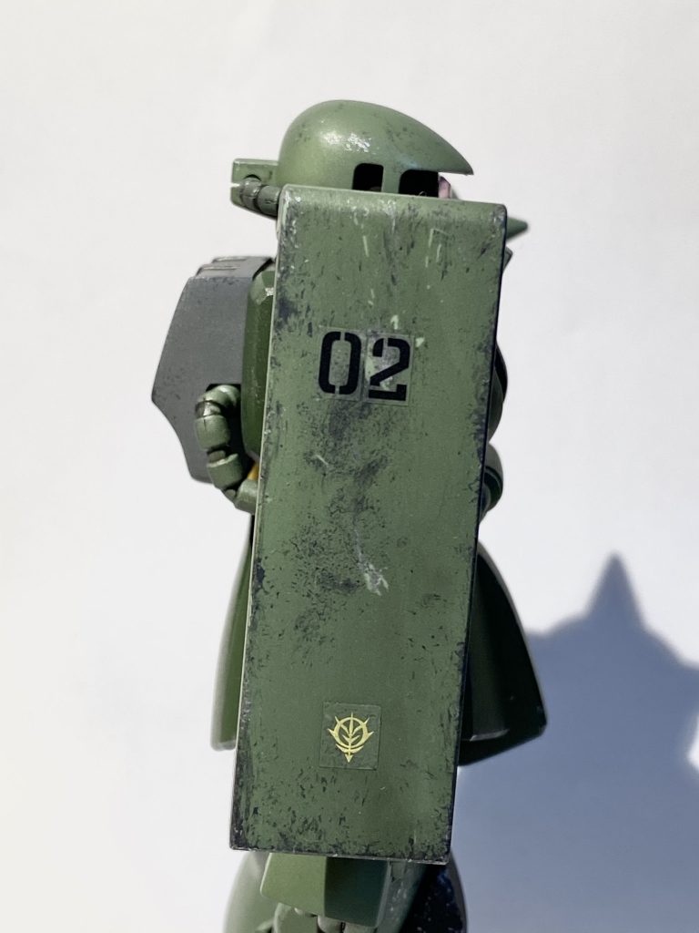 デカールが変な位置になっちゃった(≧∀≦)