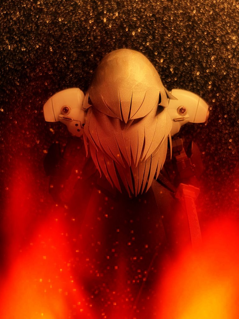 過去にはニブルヘイムで‥以下略。神羅屋敷での後ろ姿は印象的なので大切に。