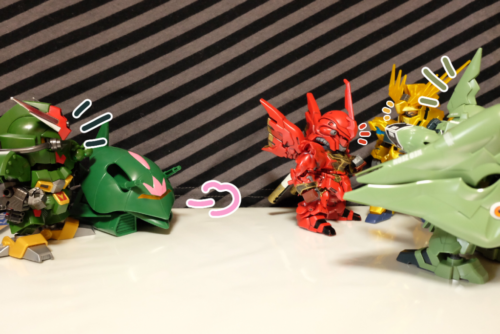 クシャ:ありがとう!あの子:もう帰り道を忘れないでねコマンド:またな!