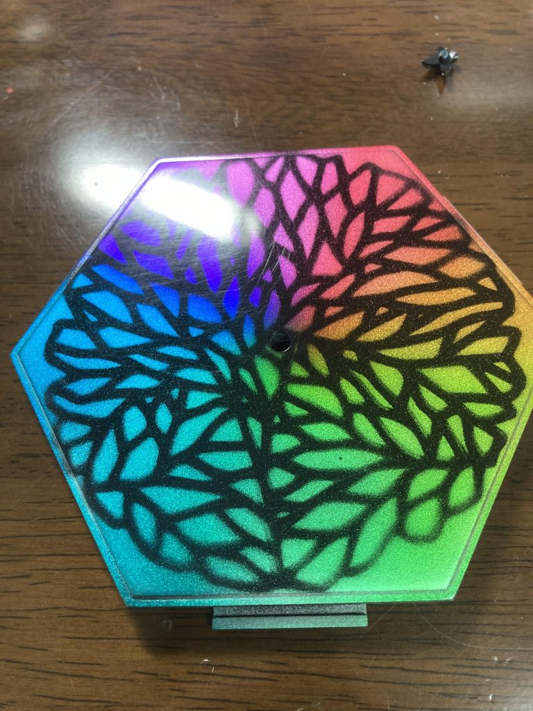 台座は適当にマスキング