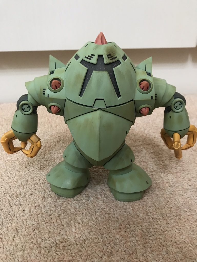 素組み→つや消しトップコート→ウェザリングマスターを軽くの状態