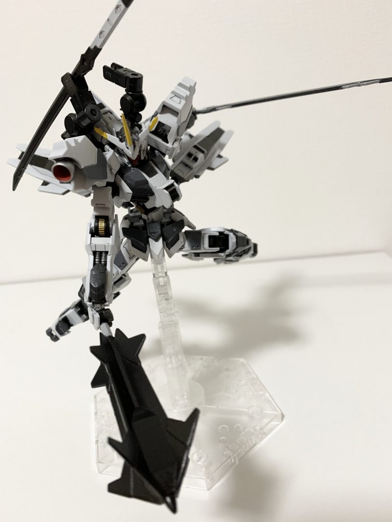 最後の出撃厄祭戦の記録ではナフラの最後の任務は火星周辺の補給線確保のため衛星フォボス表面に居座るMA討伐であった。エイハブストレンジのフル稼働により自壊しつつもMAの撃破に成功するがパイロットは死亡。ナフラも半壊状態となり他に搭乗者もいなかった為修復はされず、戦争に復帰することはなかった。