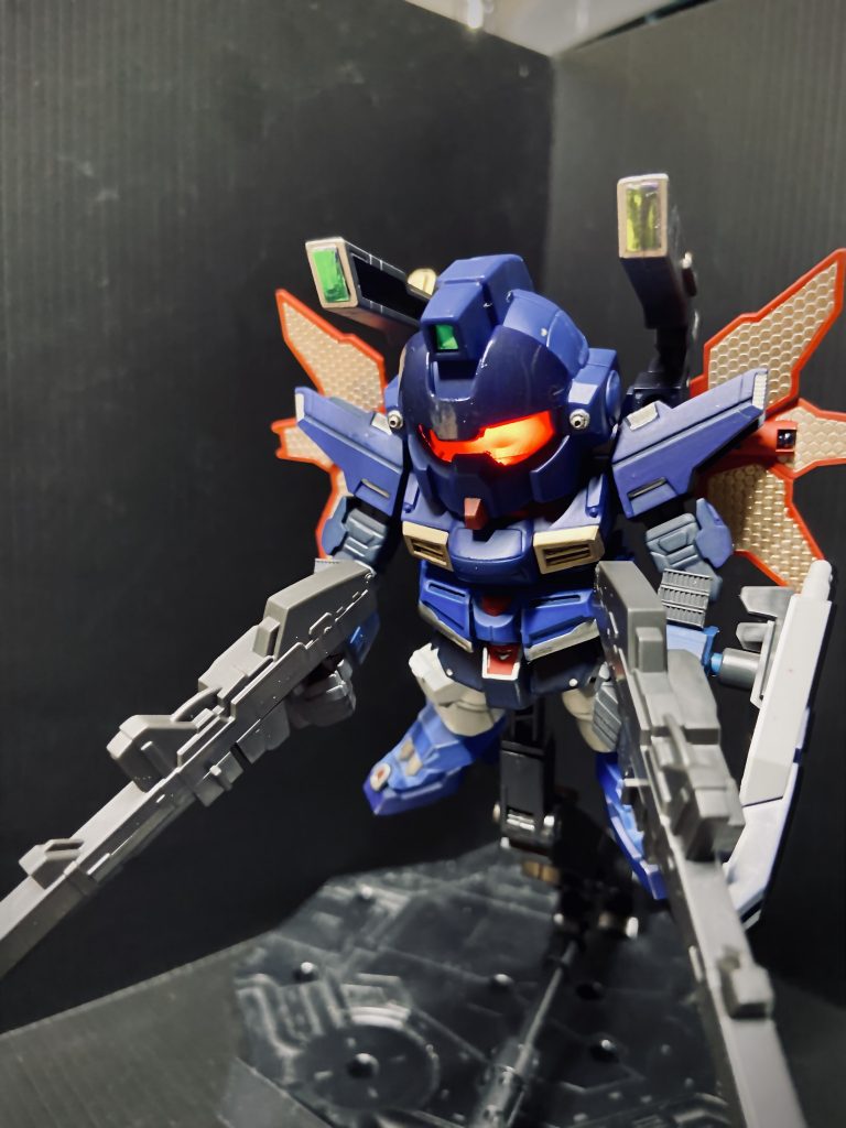 DX.EXAMゼロカスからバスターライフルを拝借。ツインサテライトと合わせたらエグい破壊力を持ちそうな。