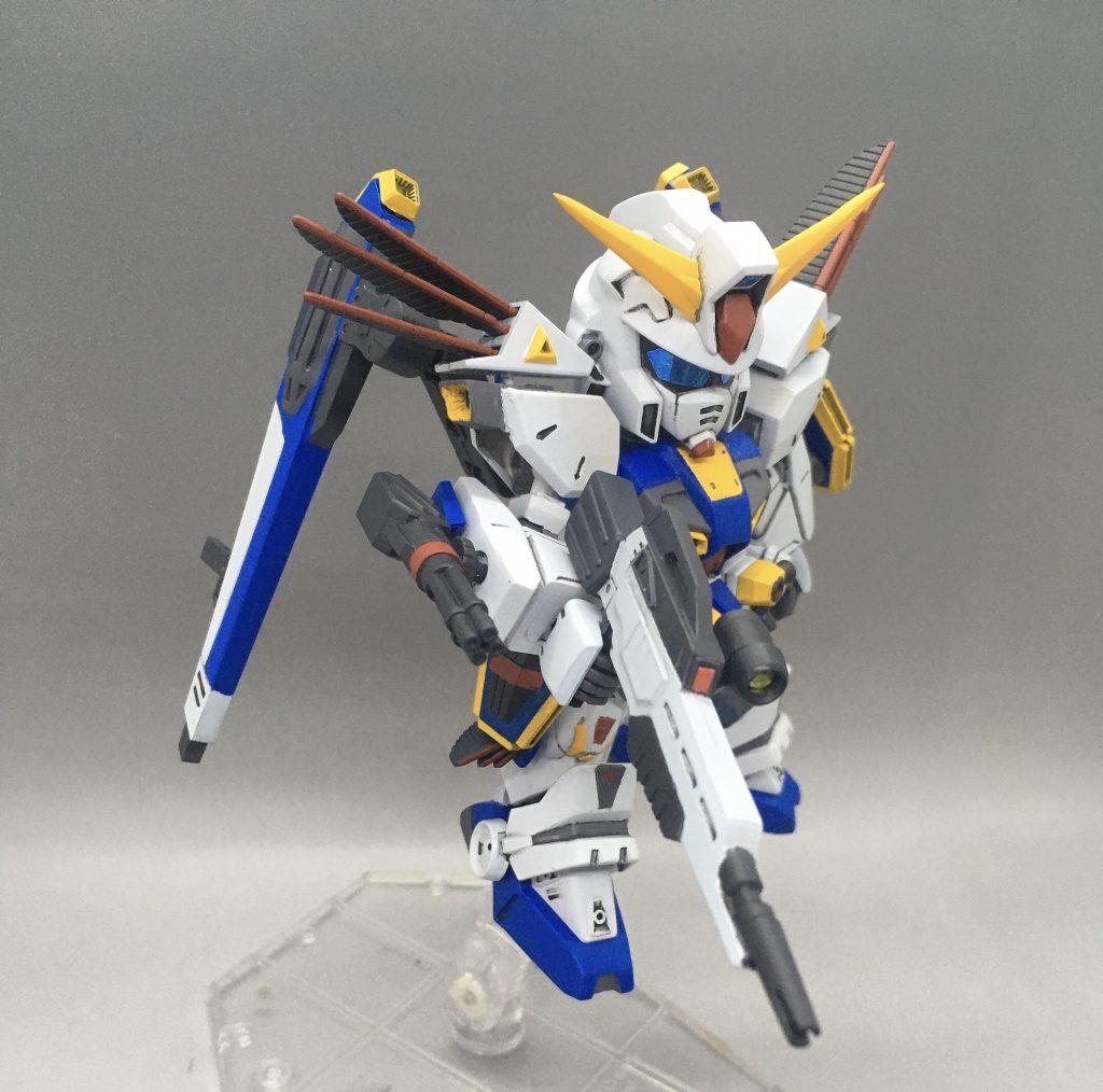 ビームライフルとガトリング