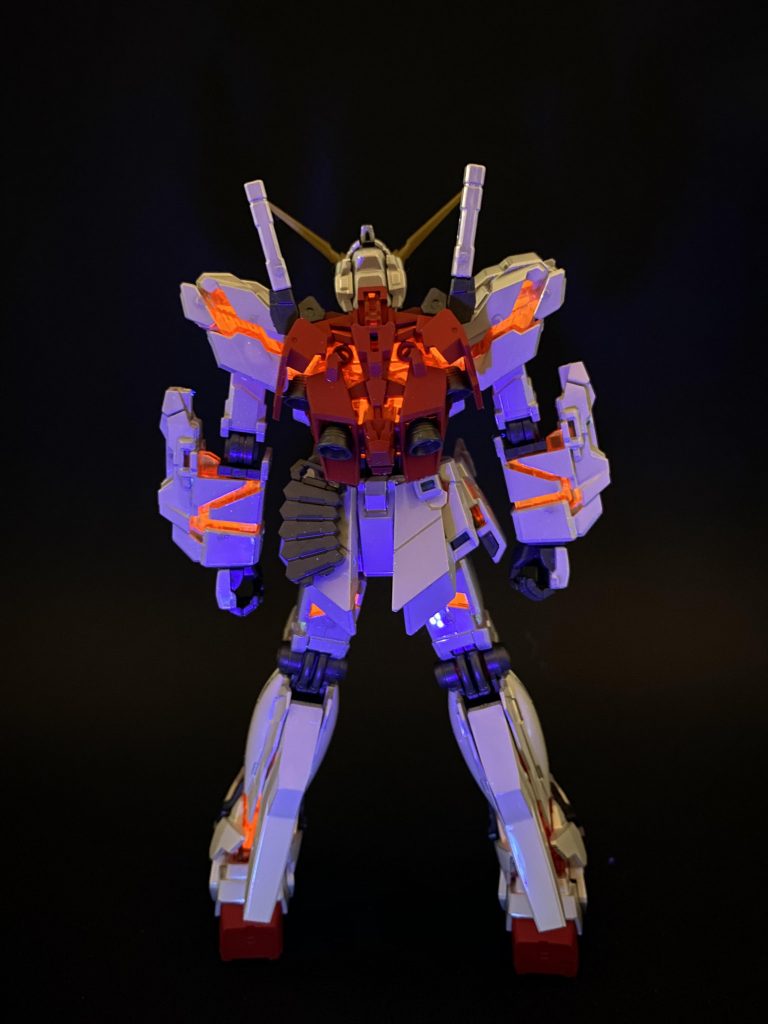 バックショットの方が綺麗に光ってます(笑)