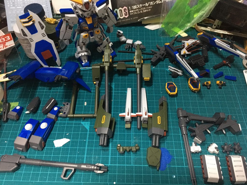 とにかくパーツ数が多くて大変でした