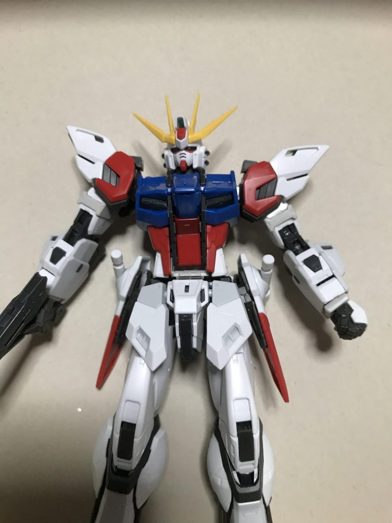 RG ビルドストライクガンダム素組み工程