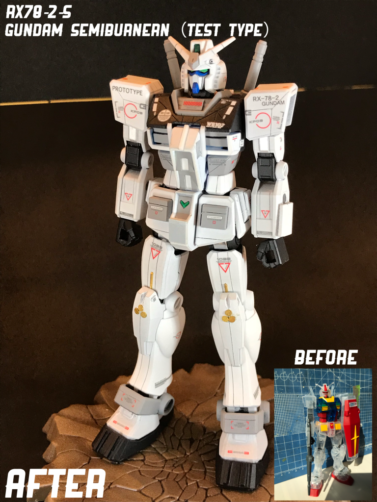 一番くじで数が集まったエントリーグレードガンダムを気ままに改修しましたw元とどう違うかを楽しんで頂ければと思います^ - ^