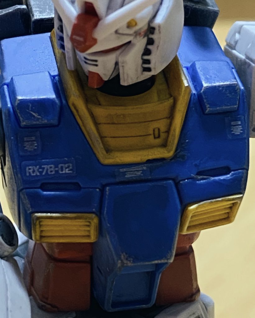 初心者なので上手くはないのですが...見様見真似でウェザリングしてみました！