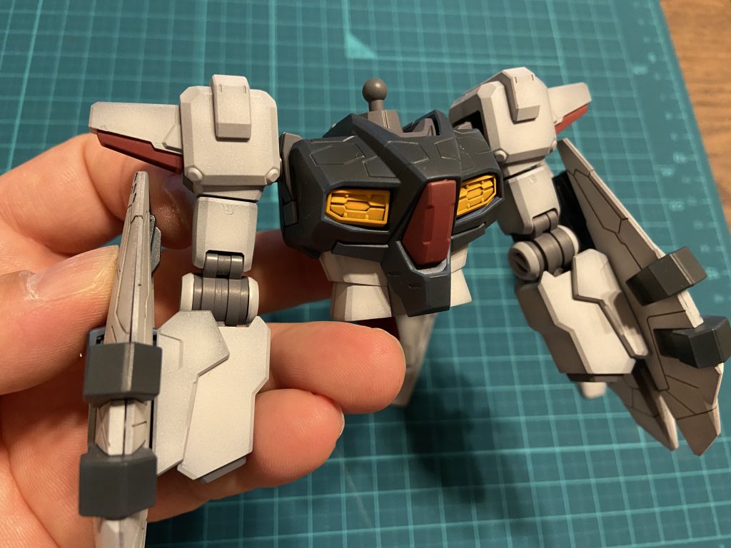 途中から気づきました1/144だっけコレ？？デカイです