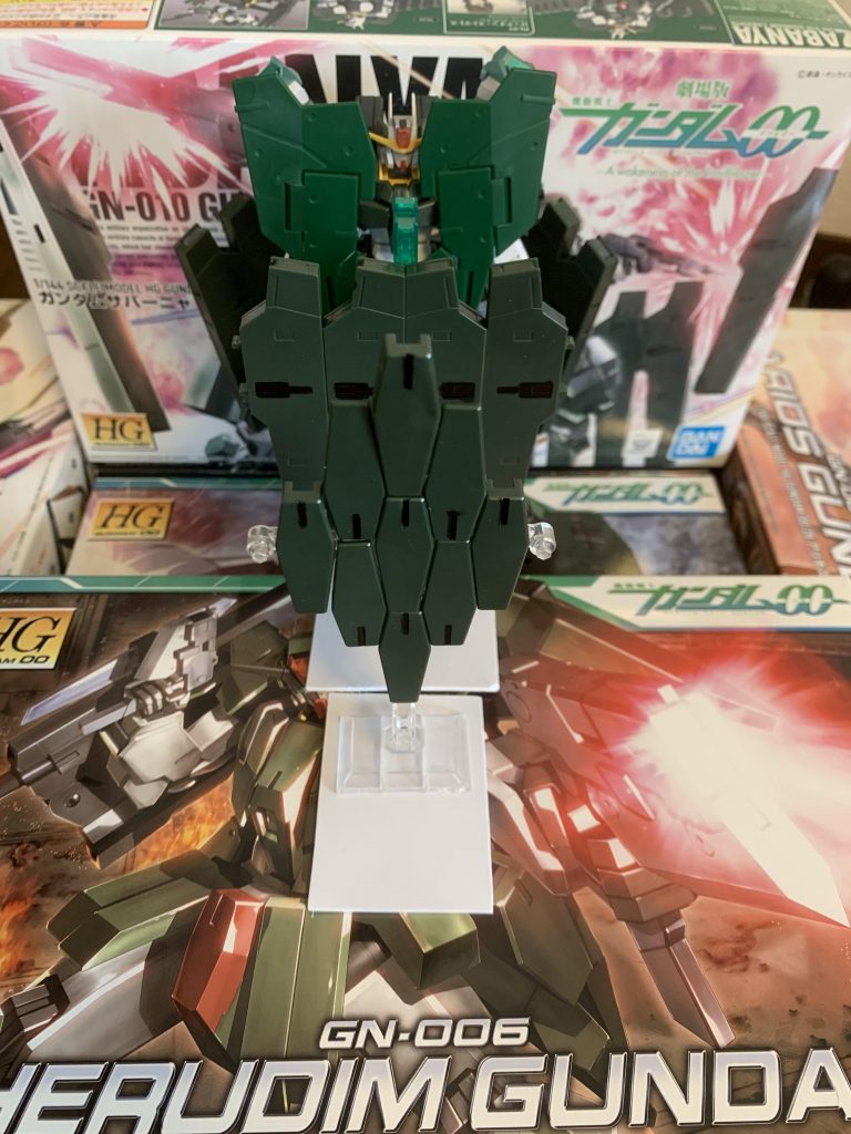 ホルスター、シールドビットとデュナメスのGNフルシールドで防御力はそれなりにあります。