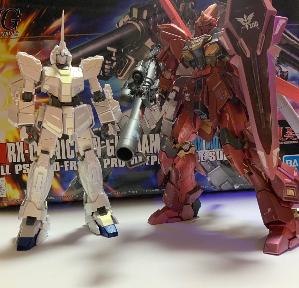 同じHGでこの身長差((((；ﾟДﾟ))))))) シナンジュ恐るべし…