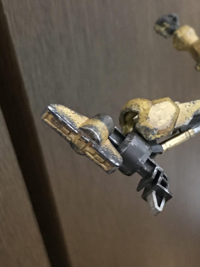 足裏の穴埋め+ディティールアップ