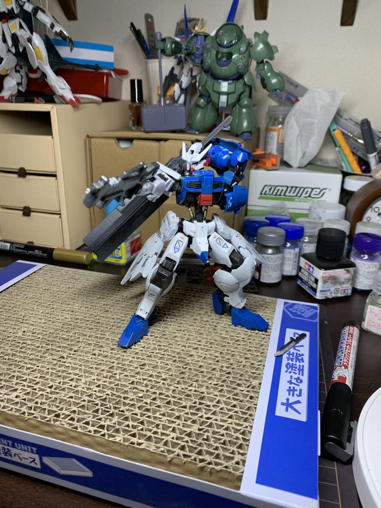 説明書に載ってたカッコいいポーズ。