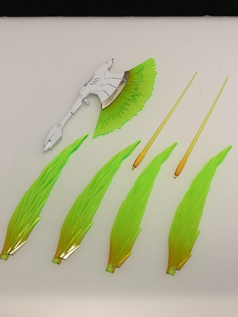 ビーム刃はクリアイエローとクリアオレンジでグラデーションをかけてみました♪