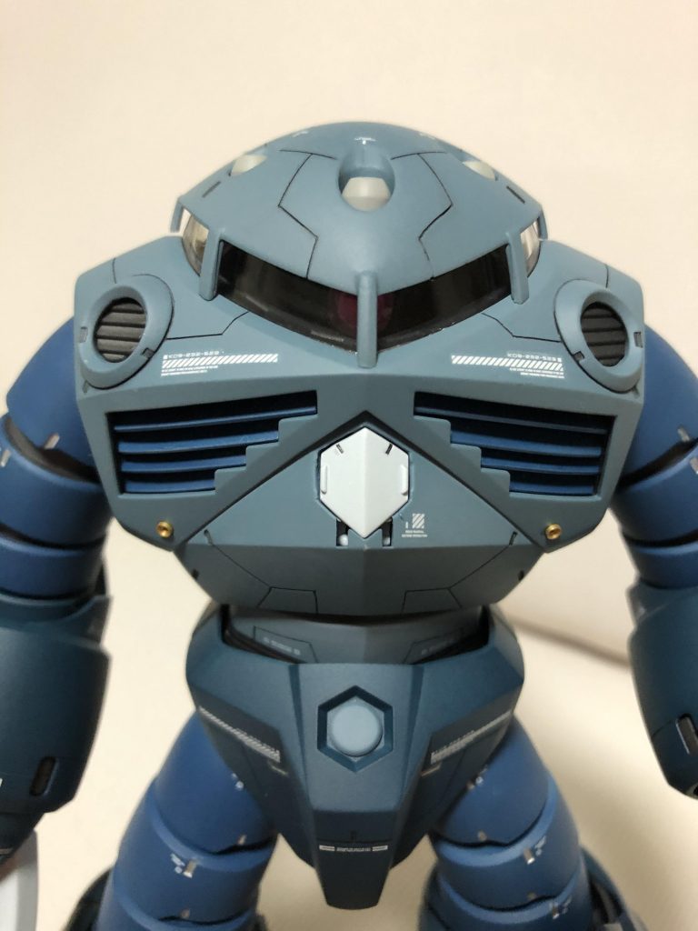 全体的に設定より暗いトーンでの塗装を心がけました。