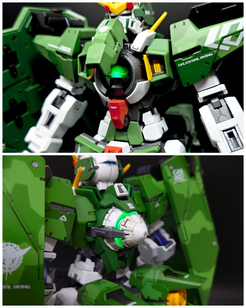 せっかくなのでLEDもちゃんと仕込んでます