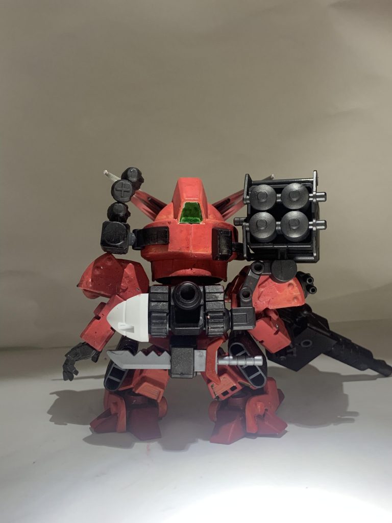 後ろ姿地味にダイバーエースのGNドライブ積んでます